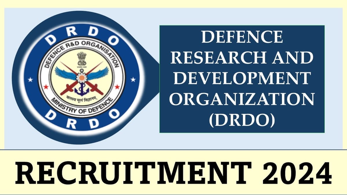 DRDO 2024 bharti