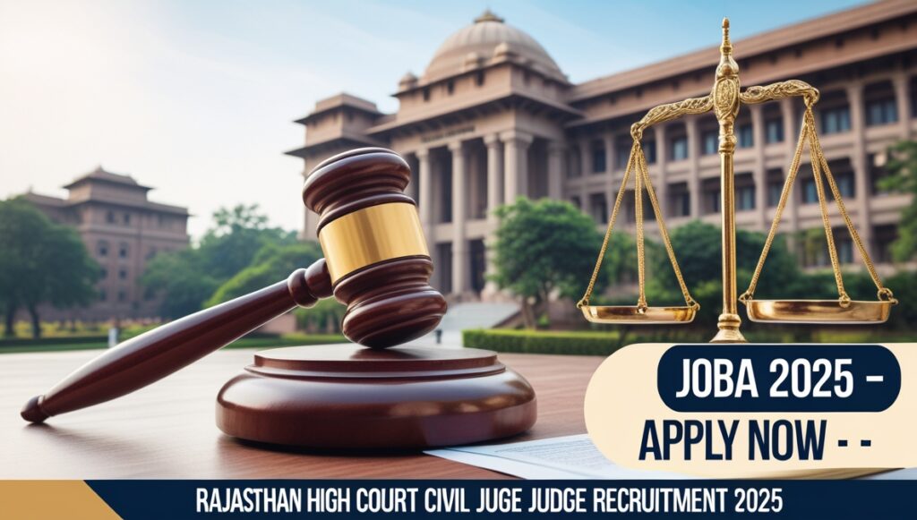 Rajasthan High Court Civil Judge Recruitment 2025